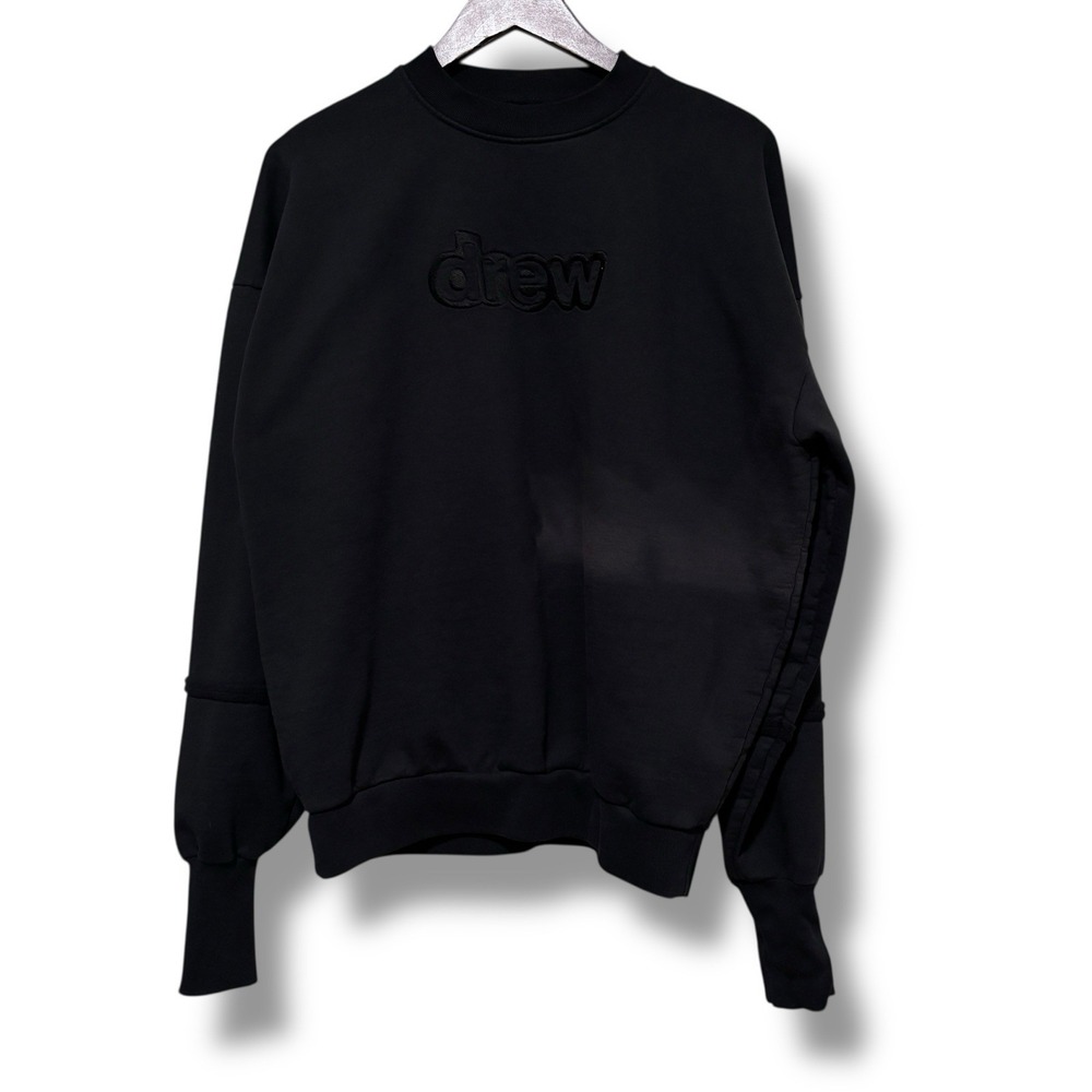 Drew House Justin Beiber Men's Embroidered Spell Out Logo Sweater *FLAW XS 25x27